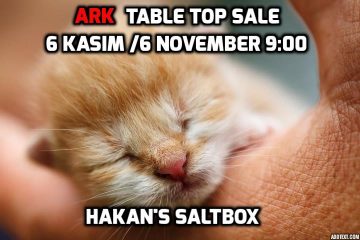 Table Top Sale 6 November